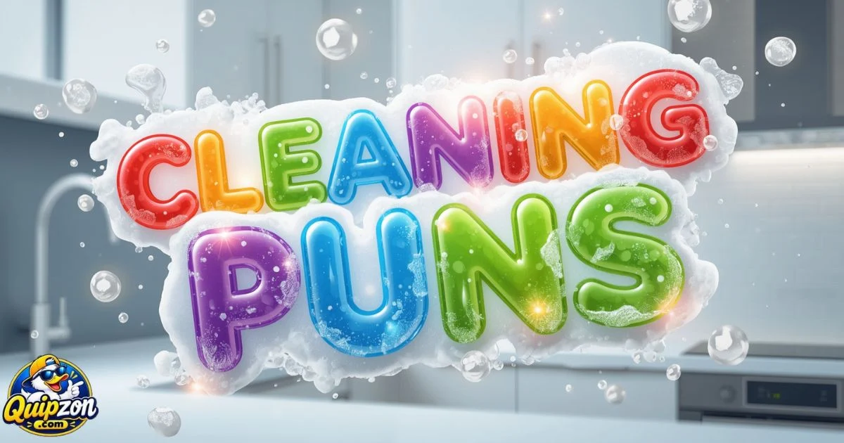 Cleaning Puns