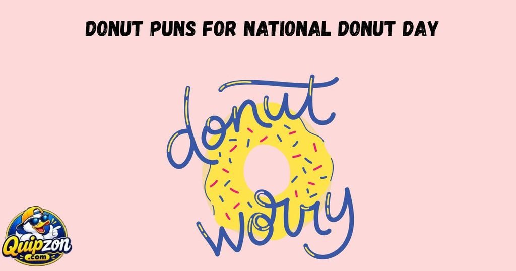 Donut Puns For National Day