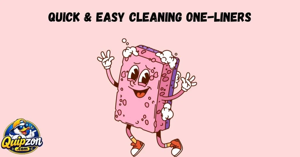 Quick And Easy Cleaning One Liners