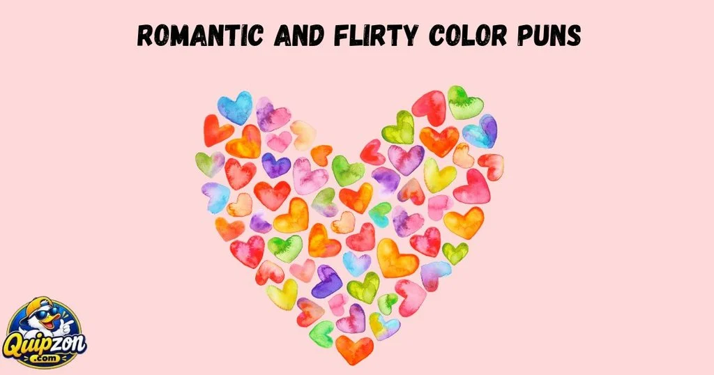Romantic And Flirty Color Puns