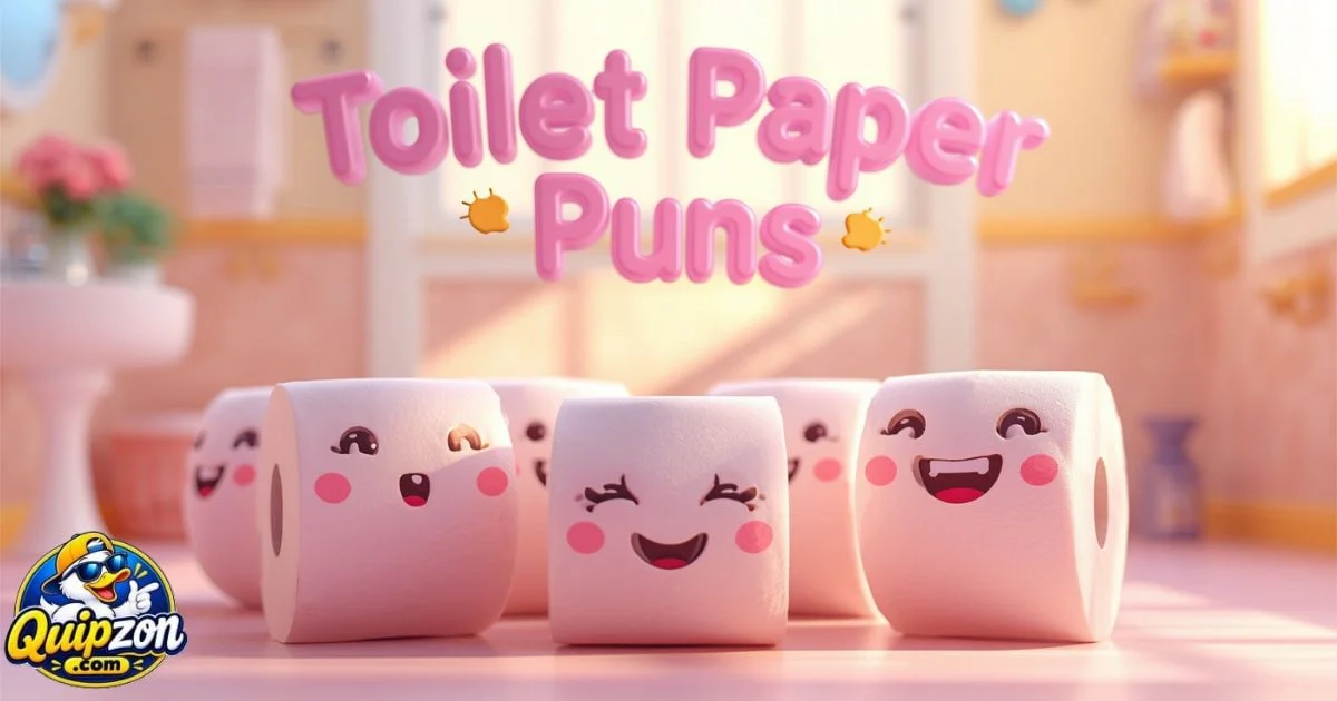 150+ Toilet Paper Puns That Are Totally on a Roll  [2026]
